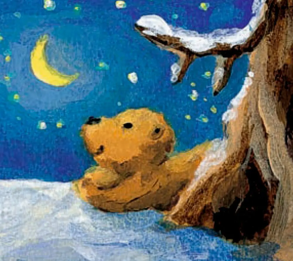 Bild: 4050003723907 | Wandkalender - Der Mondbär im Weihnachtshimmel | Rolf Fänger (u. a.)