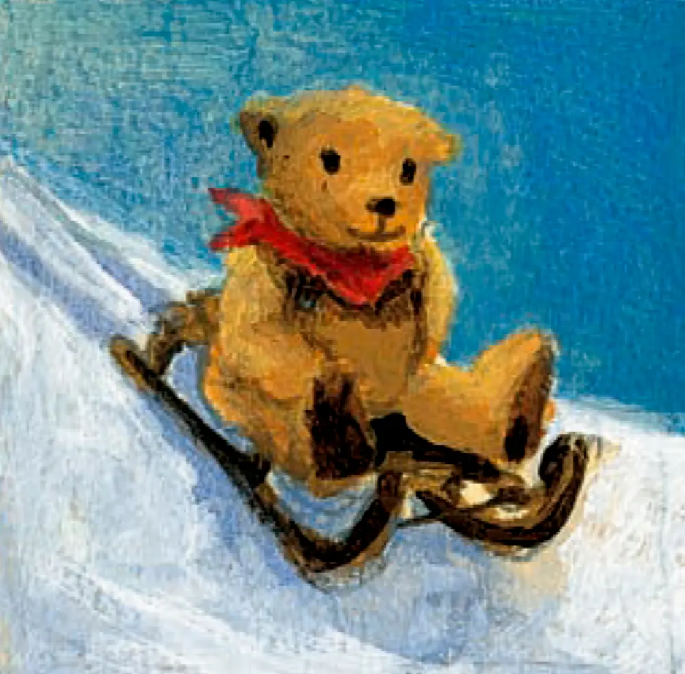 Bild: 4050003723907 | Wandkalender - Der Mondbär im Weihnachtshimmel | Rolf Fänger (u. a.)