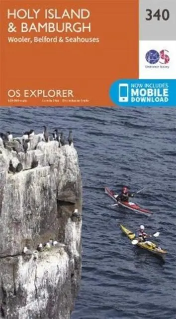 Cover: 9780319263907 | Holy Island &amp; Bamburgh | (Land-)Karte | Karte/Landkarte | Englisch