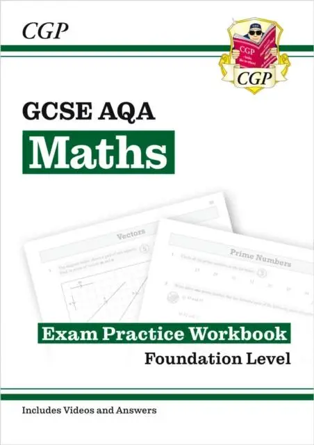 Cover: 9781782943907 | GCSE Maths AQA Exam Practice Workbook: Foundation - includes Video...