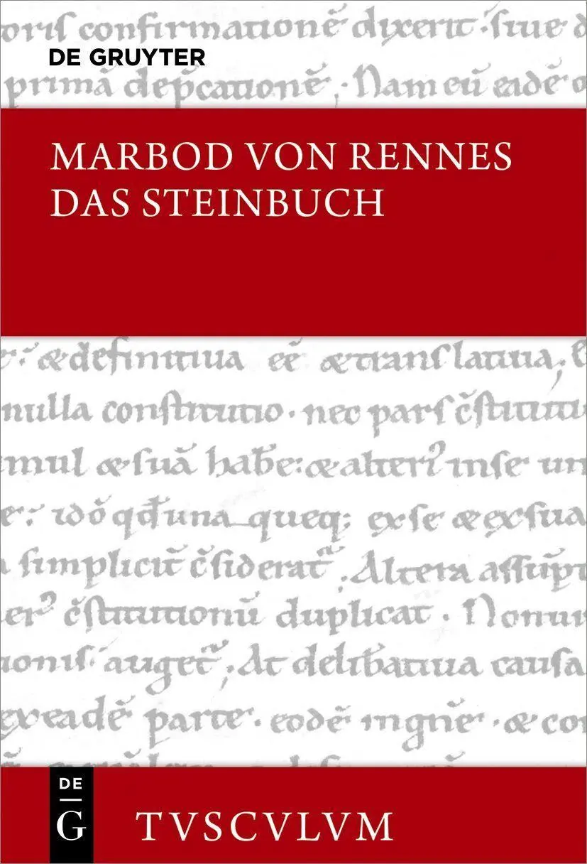 Cover: 9783112263907 | Das Steinbuch | Lateinisch - deutsch | Marbod von Rennes | Buch | 2026