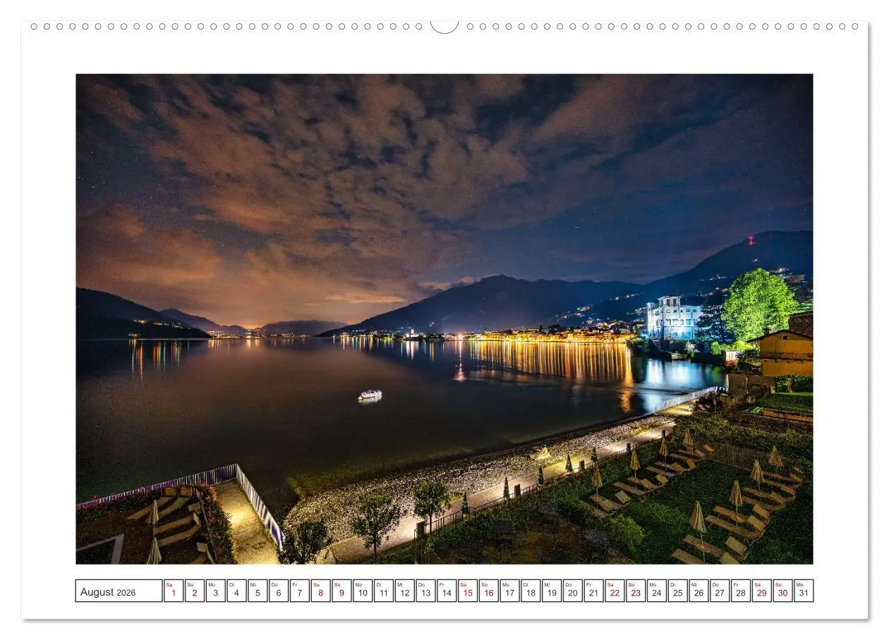 Bild: 9783457333907 | Traumziele am Comer See (Wandkalender 2026 DIN A2 quer), CALVENDO...