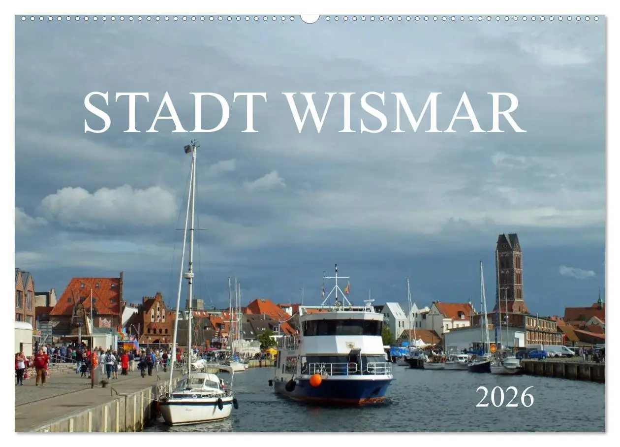Cover: 9783457953907 | Stadt Wismar 2026 (Wandkalender 2026 DIN A2 quer), CALVENDO...