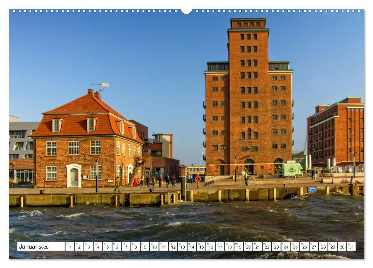 Bild: 9783457953907 | Stadt Wismar 2026 (Wandkalender 2026 DIN A2 quer), CALVENDO...