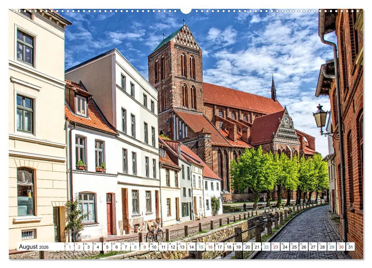 Bild: 9783457953907 | Stadt Wismar 2026 (Wandkalender 2026 DIN A2 quer), CALVENDO...