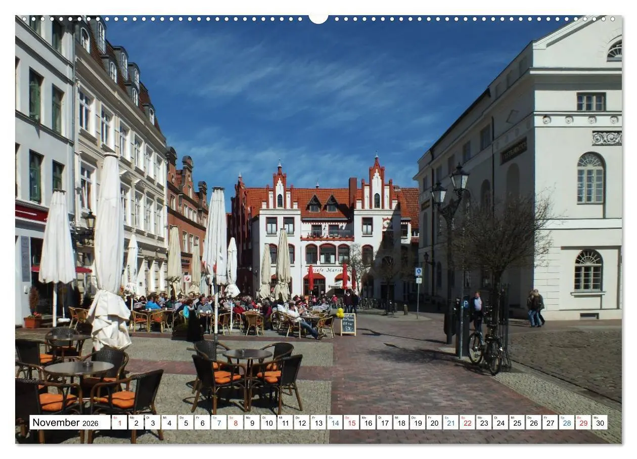 Bild: 9783457953907 | Stadt Wismar 2026 (Wandkalender 2026 DIN A2 quer), CALVENDO...
