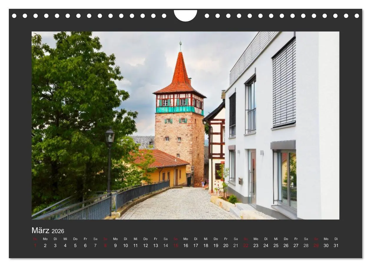 Bild: 9783516113907 | Kulmbach (Wandkalender 2026 DIN A4 quer), CALVENDO Monatskalender