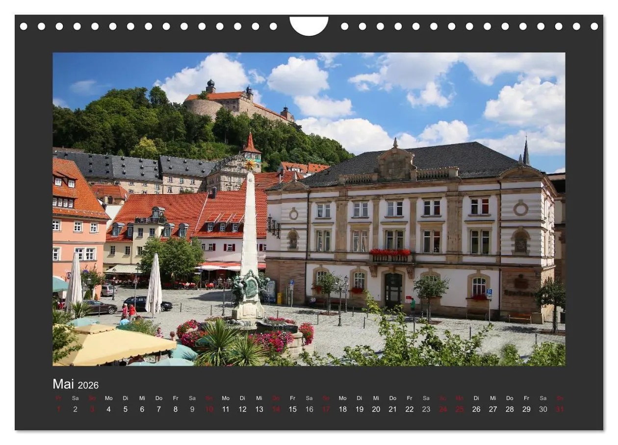 Bild: 9783516113907 | Kulmbach (Wandkalender 2026 DIN A4 quer), CALVENDO Monatskalender