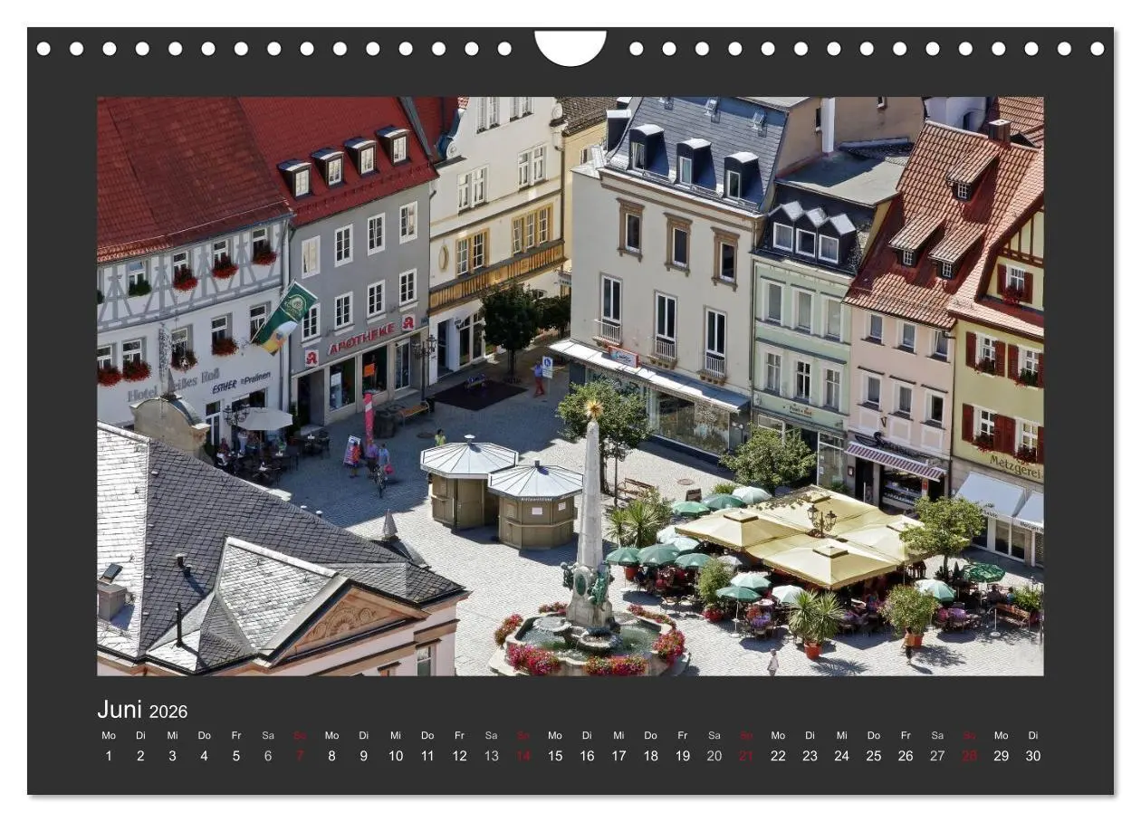 Bild: 9783516113907 | Kulmbach (Wandkalender 2026 DIN A4 quer), CALVENDO Monatskalender