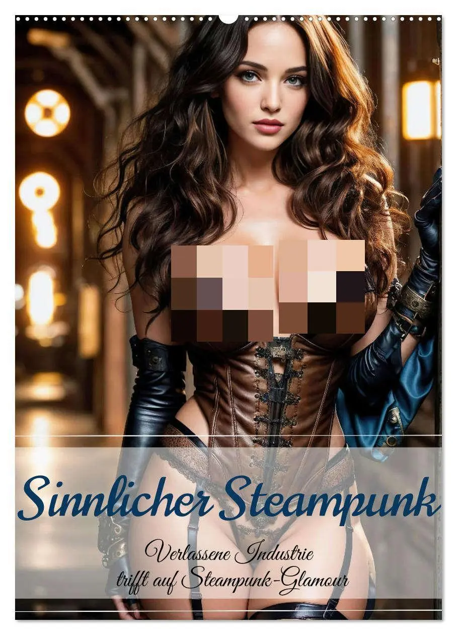 Cover: 9783516283907 | Sinnlicher Steampunk (Wandkalender 2026 DIN A2 hoch), CALVENDO...