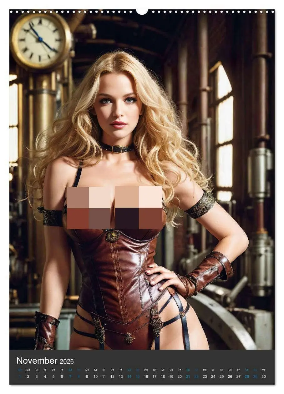 Bild: 9783516283907 | Sinnlicher Steampunk (Wandkalender 2026 DIN A2 hoch), CALVENDO...