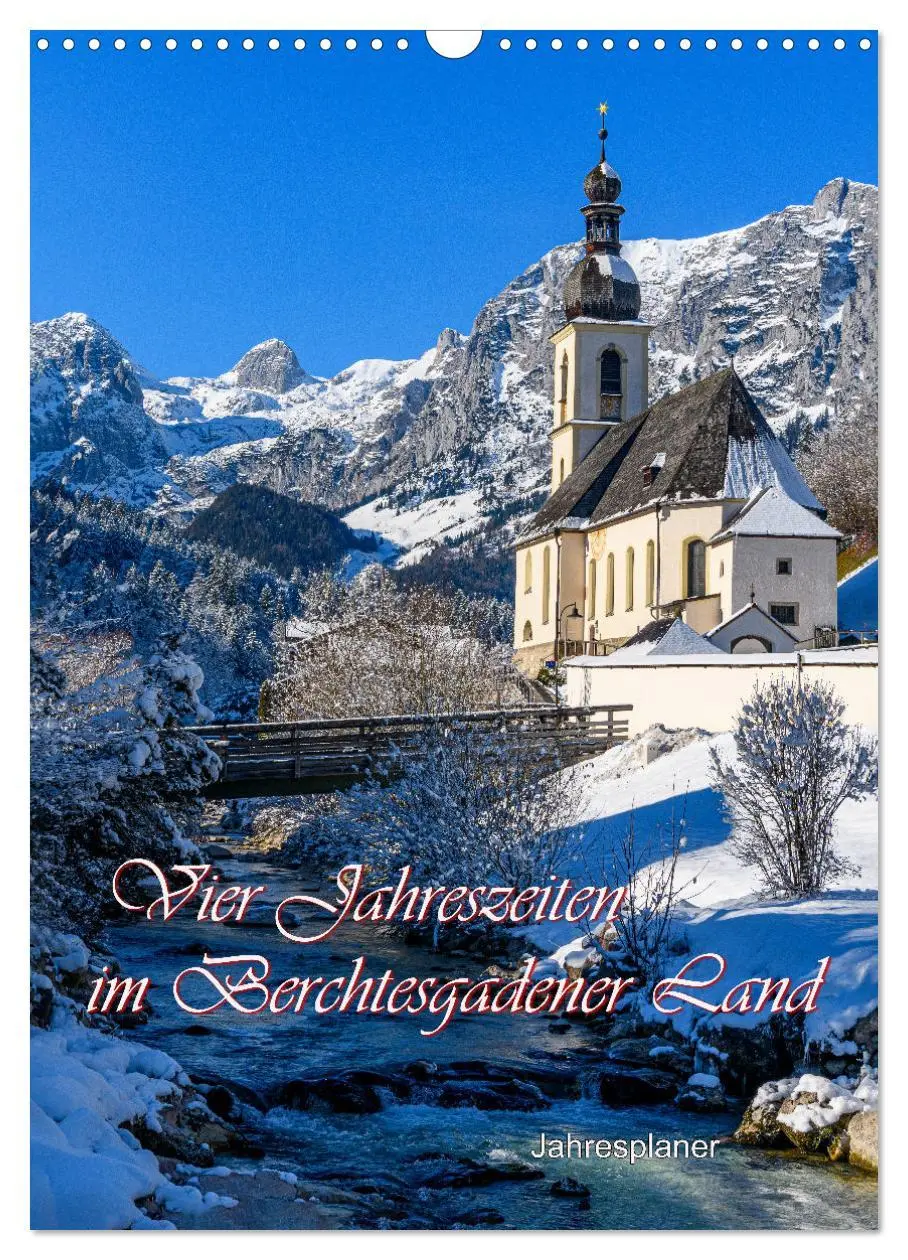 Cover: 9783516353907 | Vier Jahreszeiten im Berchtesgadener Land (Wandkalender 2026 DIN A3...