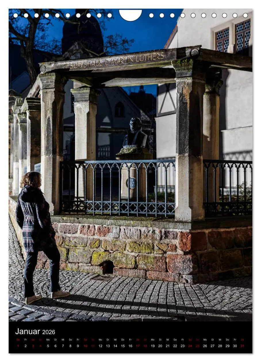 Bild: 9783516423907 | Luther - Stationen eines Lebens (Wandkalender 2026 DIN A4 hoch),...