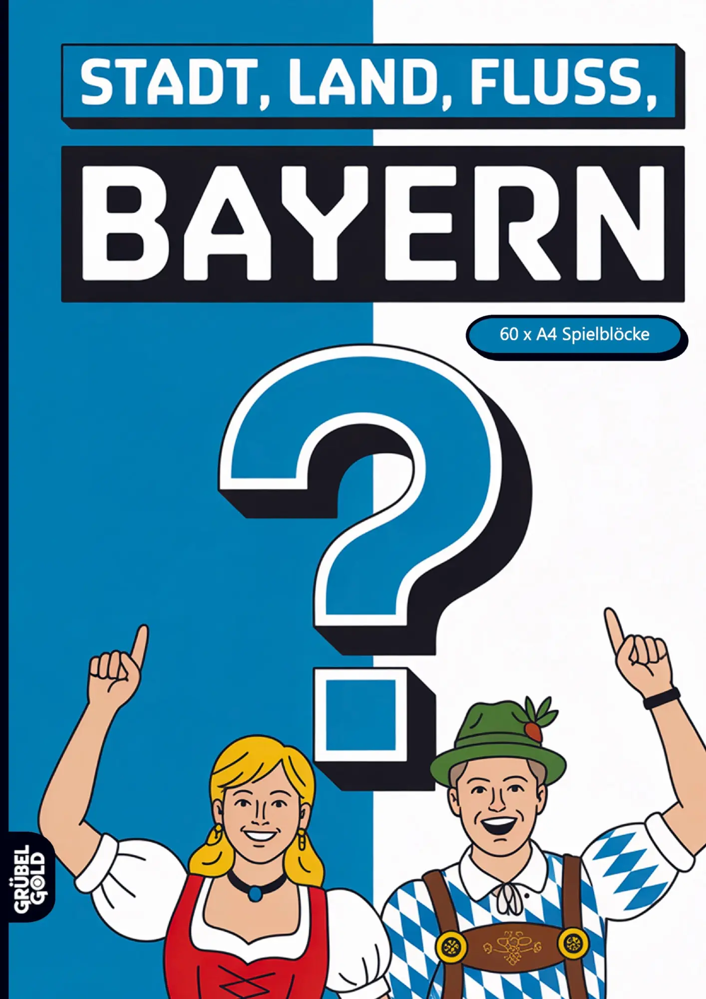 Cover: 9783693193907 | Stadt, Land, Fluss, Bayern | Grübelgold Rätselhefte | Taschenbuch
