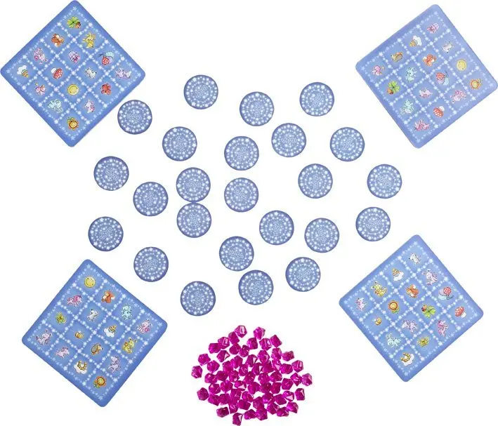 Bild: 4010168234007 | Einhorn Glitzerglück - Funkel-Bingo (Kinderspiel) | Kristin Mückel