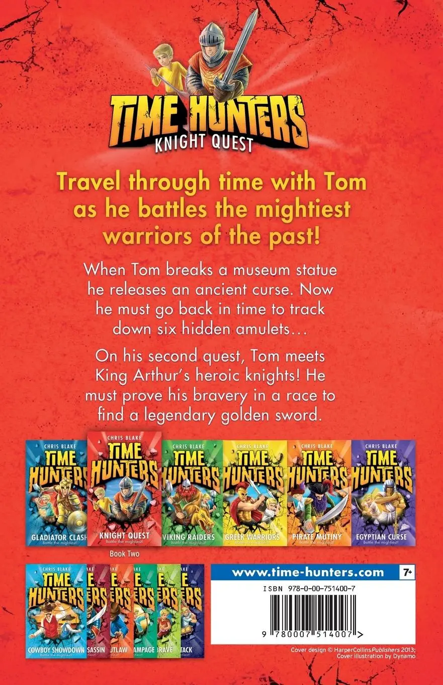 Rückseite: 9780007514007 | Knight Quest | Chris Blake | Taschenbuch | Time Hunters | Englisch