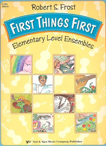 Cover: 9780849734007 | First Things First | Robert S. Frost | Buch | Kjos Music Company