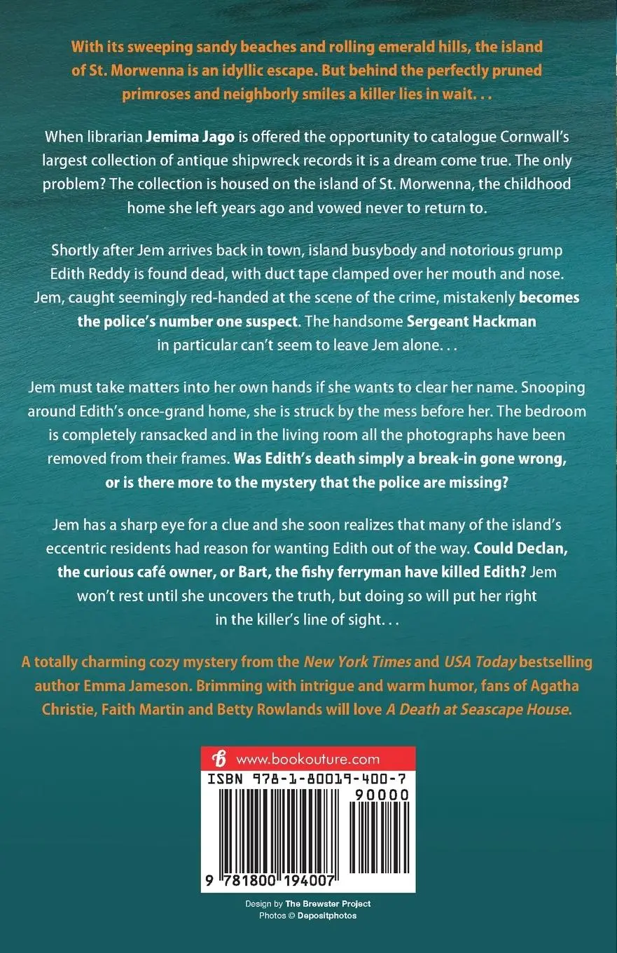 Rückseite: 9781800194007 | A Death at Seascape House | Emma Jameson | Taschenbuch | Englisch