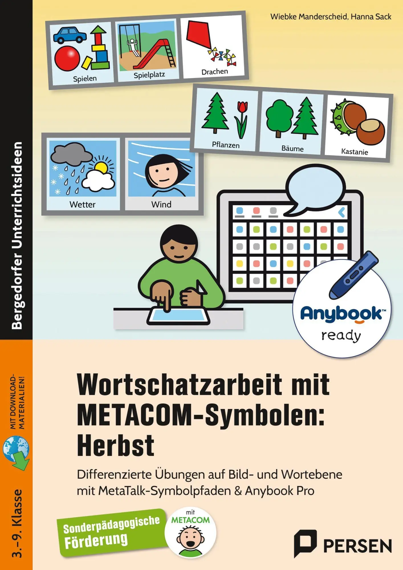Cover: 9783403214007 | Wortschatzarbeit mit METACOM-Symbolen: Herbst | Hanna Sack (u. a.)