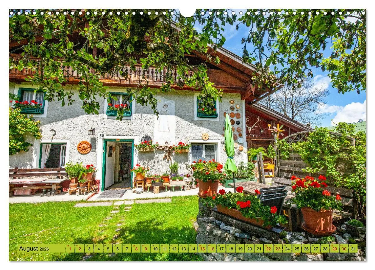 Bild: 9783457394007 | Historische Bauernhäuser im Tiroler Leutaschtal (Wandkalender 2026...