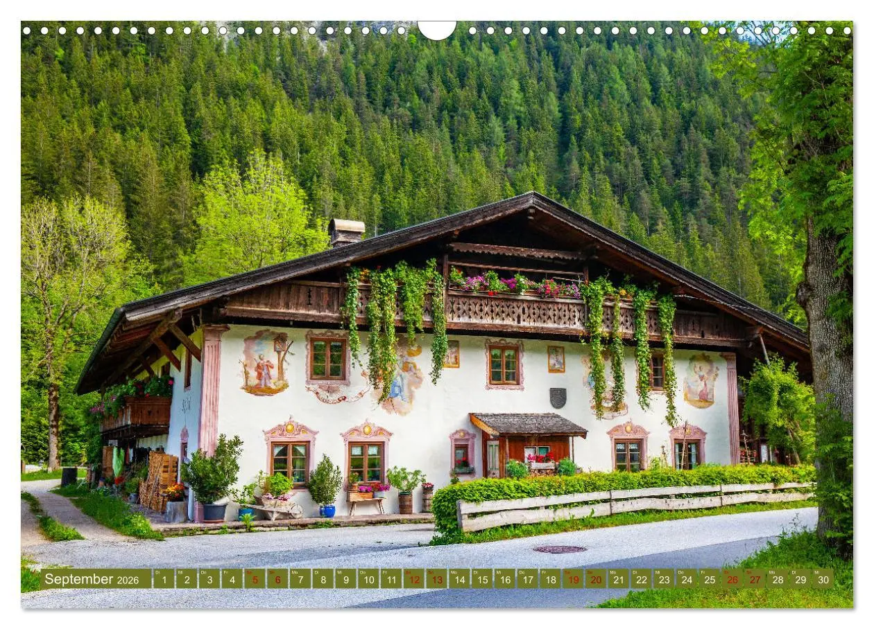 Bild: 9783457394007 | Historische Bauernhäuser im Tiroler Leutaschtal (Wandkalender 2026...