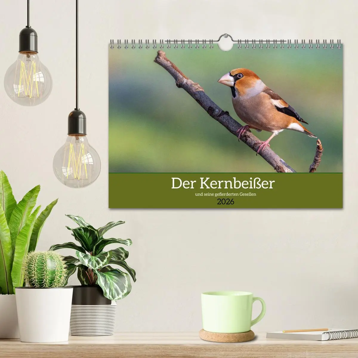 Bild: 9783457534007 | Der Kernbeißer und seine gefiederten Gesellen (Wandkalender 2026...