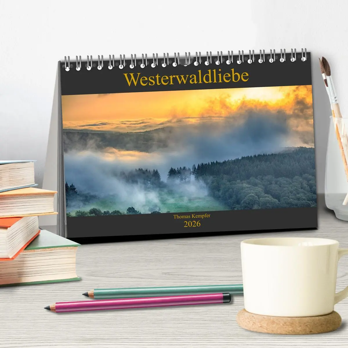 Bild: 9783457844007 | Westerwaldliebe (Tischkalender 2026 DIN A5 quer), CALVENDO...