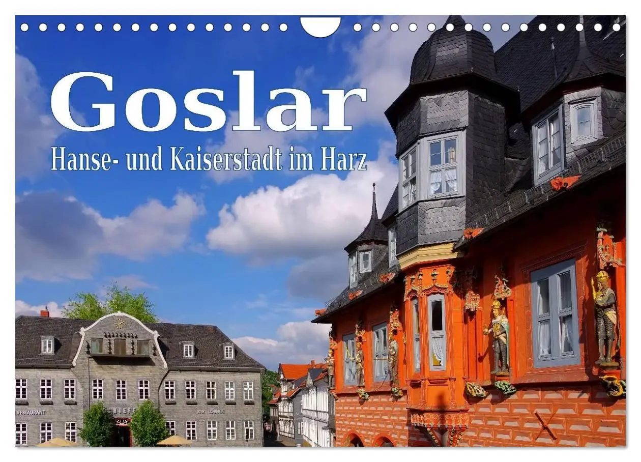 Cover: 9783516004007 | Goslar - Hanse- und Kaiserstadt im Harz (Wandkalender 2026 DIN A4...