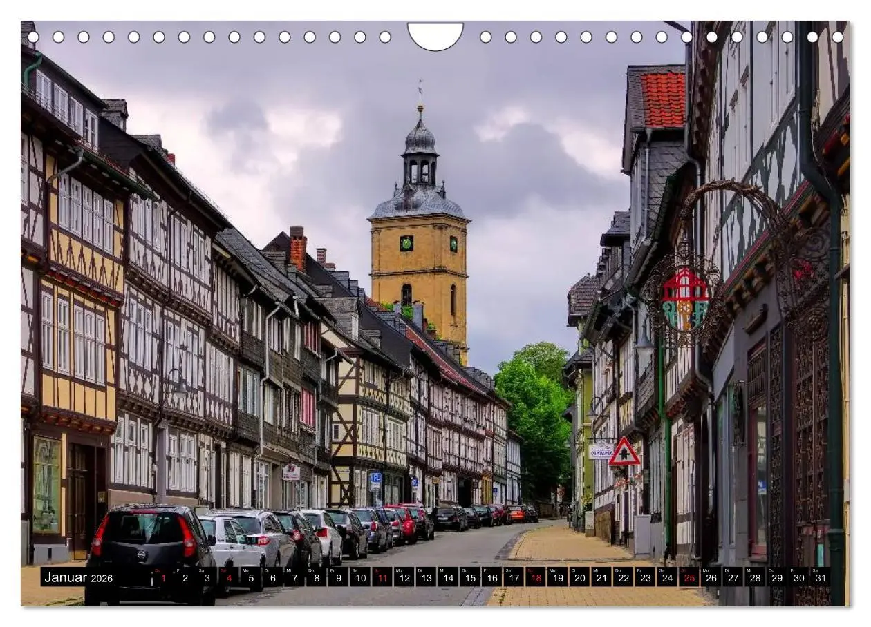Bild: 9783516004007 | Goslar - Hanse- und Kaiserstadt im Harz (Wandkalender 2026 DIN A4...