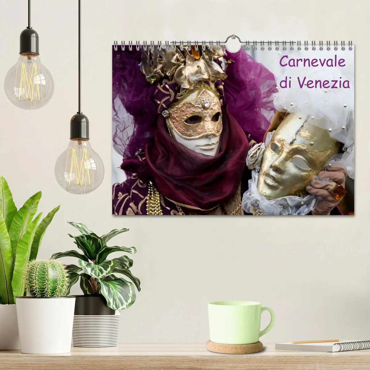 Bild: 9783516174007 | Carnevale di Venezia 2026 (Wandkalender 2026 DIN A4 quer), CALVENDO...