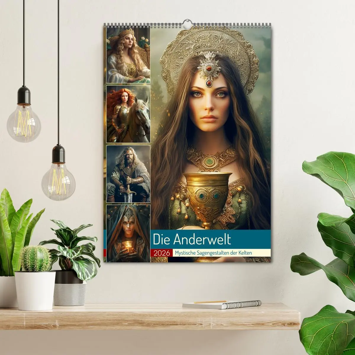Bild: 9783516314007 | Die Anderwelt. Mystische Sagengestalten der Kelten (Wandkalender...