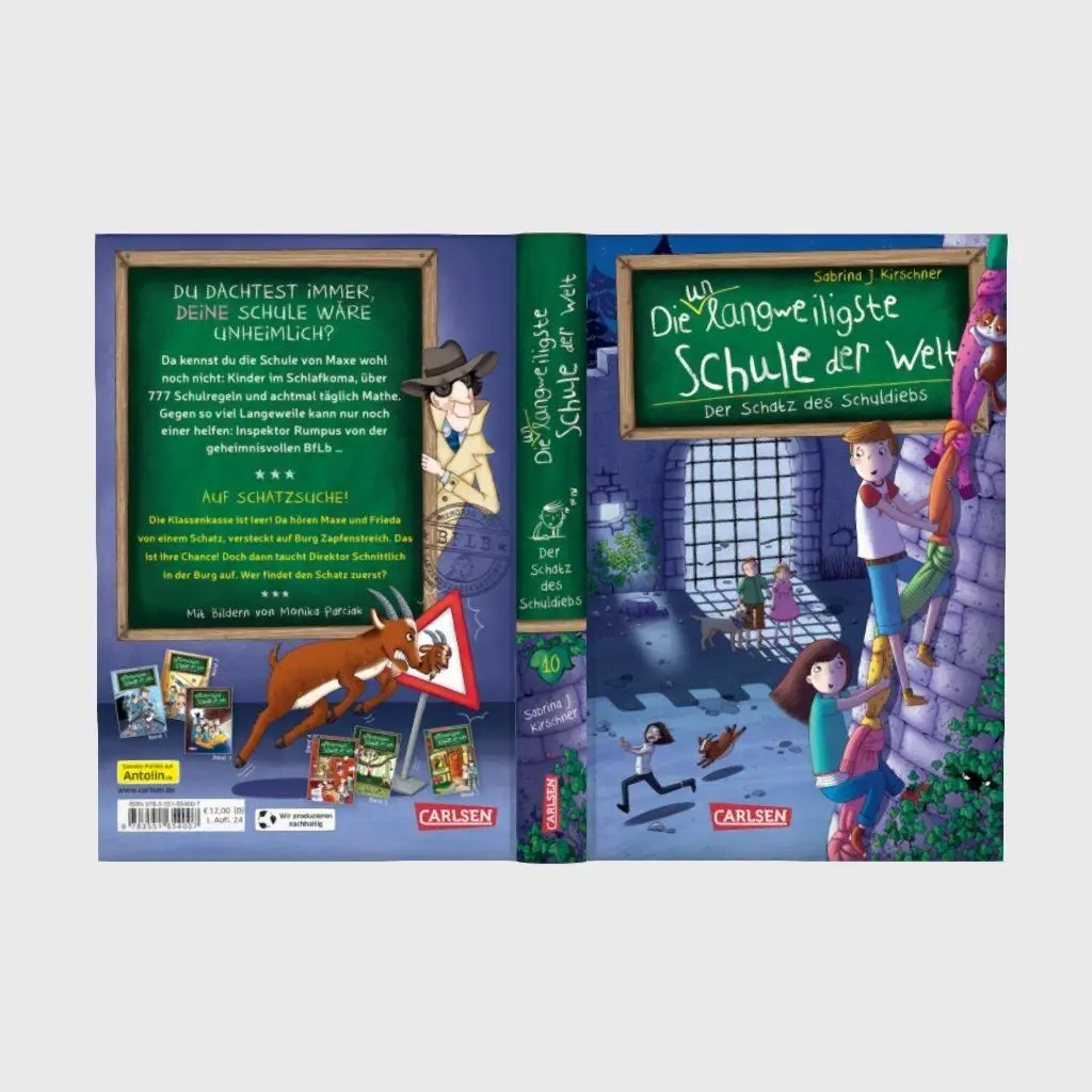 Bild: 9783551654007 | Die unlangweiligste Schule der Welt 10: Der Schatz des Schuldiebs