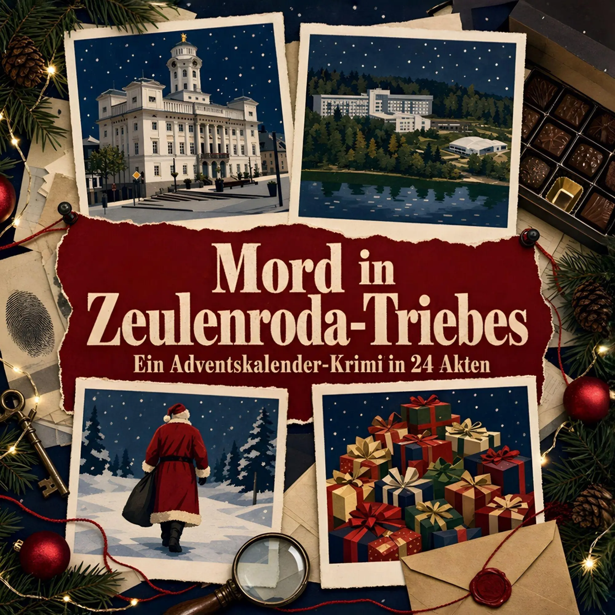 Cover: 9783696124007 | Mord in Zeulenroda-Triebes | Ein Adventskalender-Krimi in 24 Akten