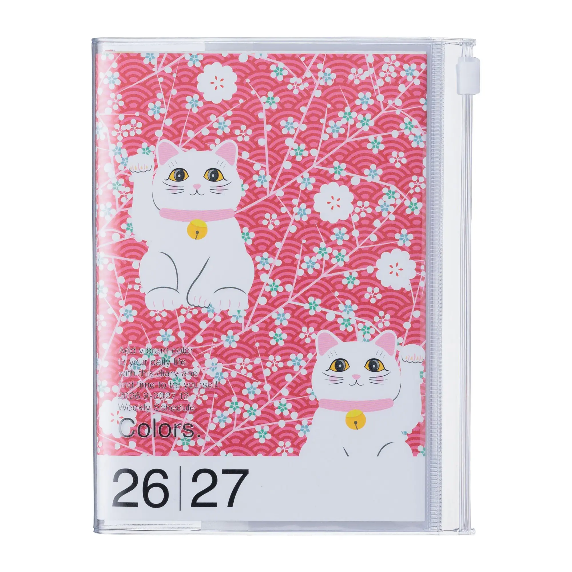 Cover: 4550045164107 | MARK'S 2026/27 Diary A6 Pattern // Cats | MARK'S Inc. | Taschenbuch