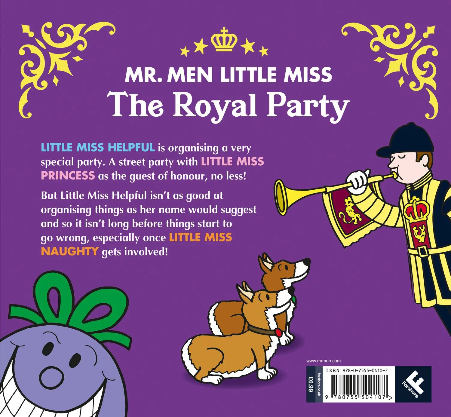 Rückseite: 9780755504107 | Mr Men Little Miss The Royal Party | Adam Hargreaves | Taschenbuch