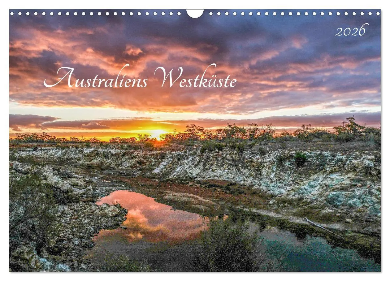 Cover: 9783457834107 | Australiens Westküste (Wandkalender 2026 DIN A3 quer), CALVENDO...
