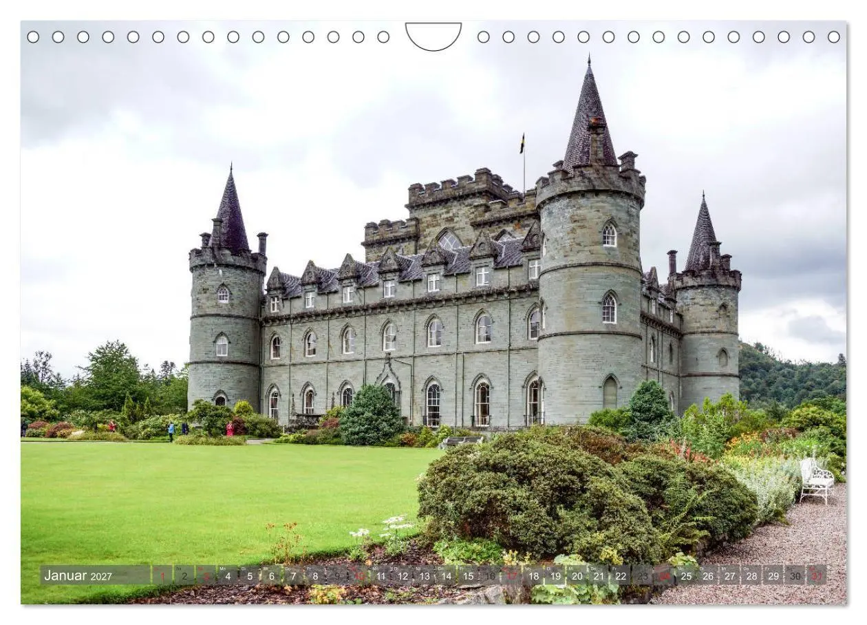 Bild: 9783569634107 | Schottland - Wie gemalt (Wandkalender 2027 DIN A4 quer), CALVENDO...