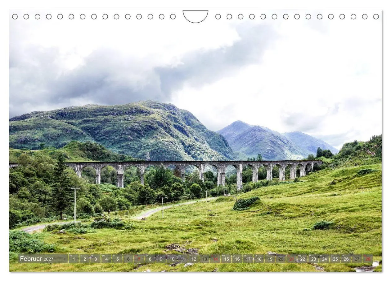 Bild: 9783569634107 | Schottland - Wie gemalt (Wandkalender 2027 DIN A4 quer), CALVENDO...