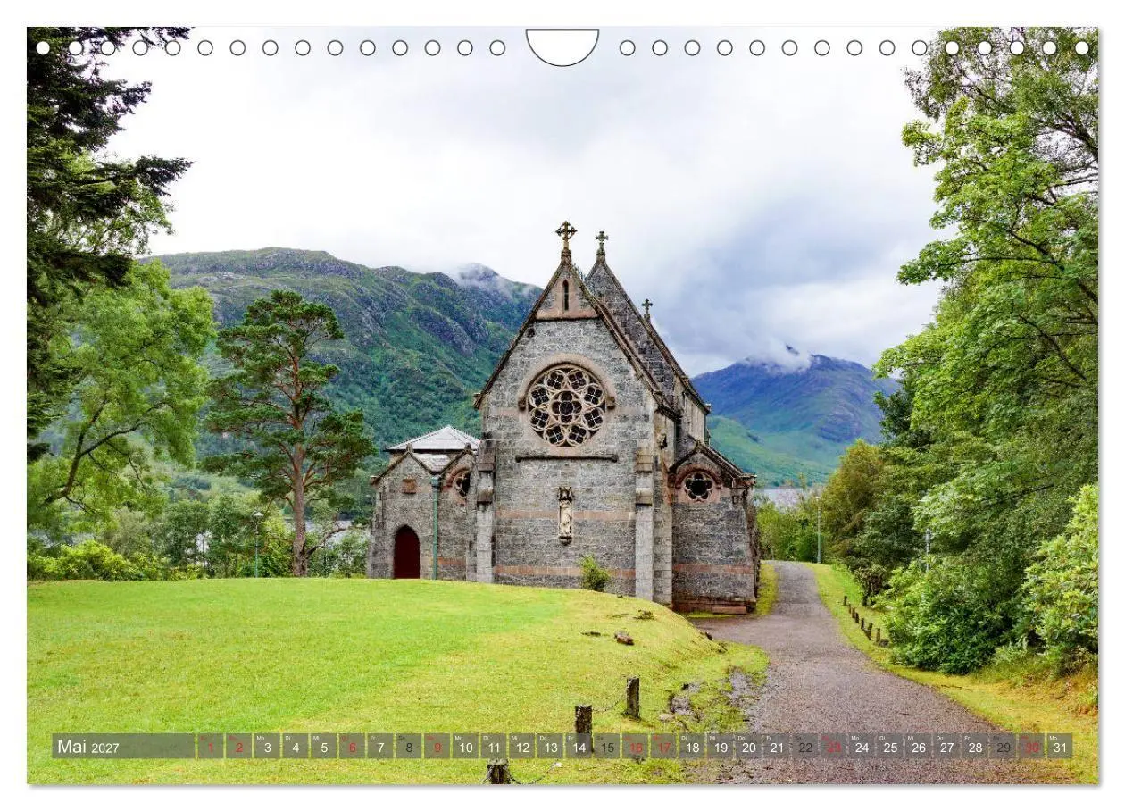 Bild: 9783569634107 | Schottland - Wie gemalt (Wandkalender 2027 DIN A4 quer), CALVENDO...