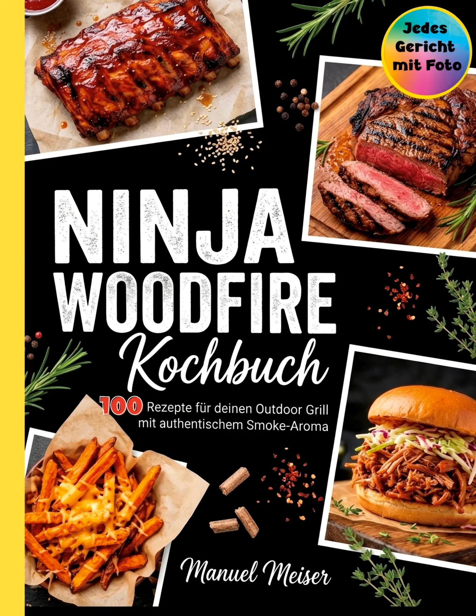 Cover: 9783696354107 | Ninja Woodfire Kochbuch - 100 Rezepte für deinen Outdoor Grill....