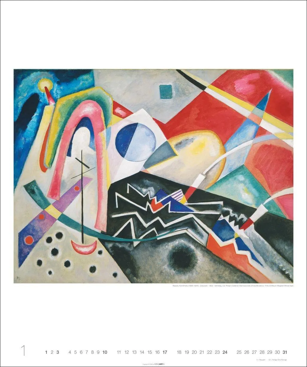 Bild: 9783839904107 | Wassily Kandinsky Edition Kalender 2027 | Wassily Kandinsky | Kalender