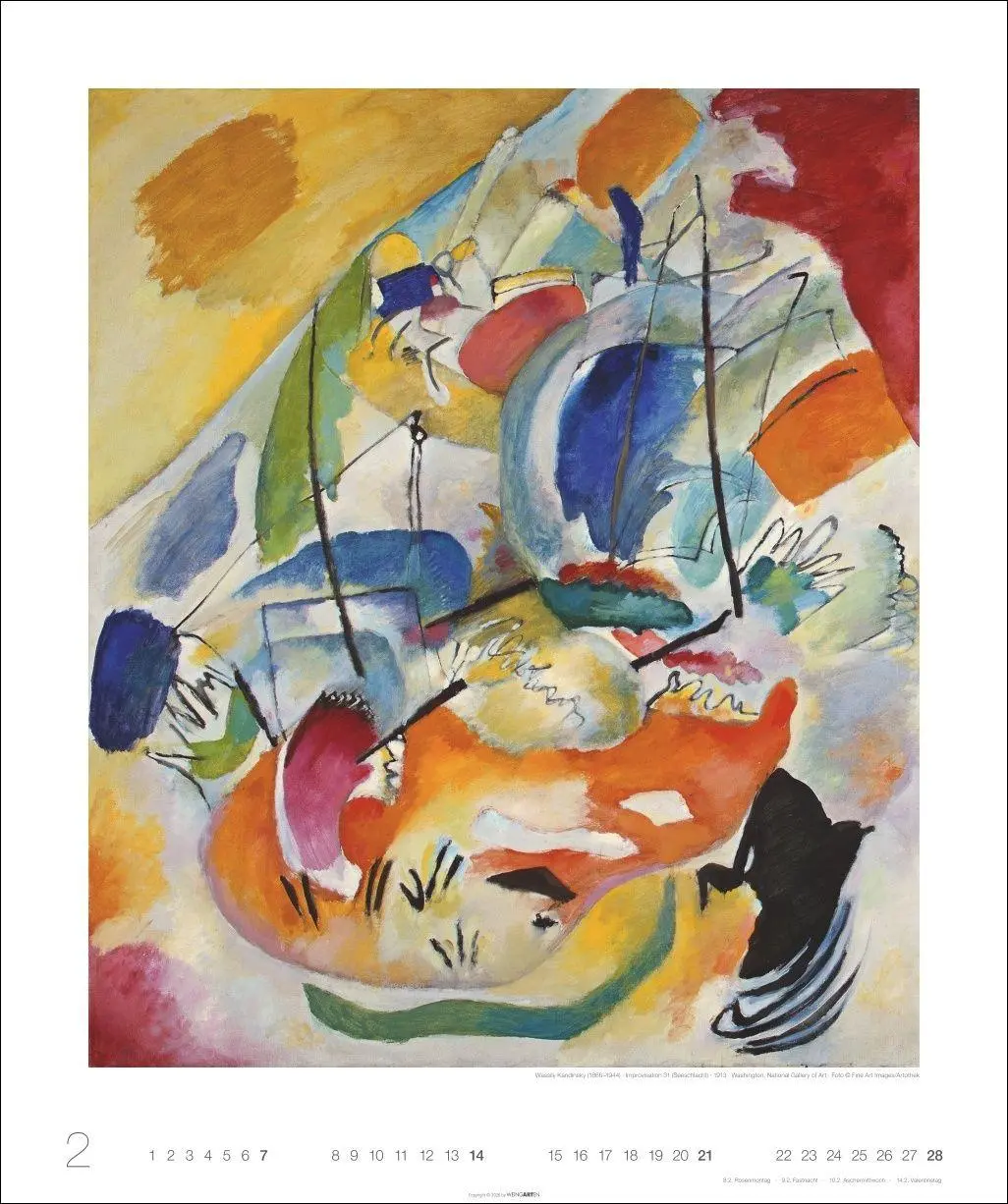 Bild: 9783839904107 | Wassily Kandinsky Edition Kalender 2027 | Wassily Kandinsky | Kalender