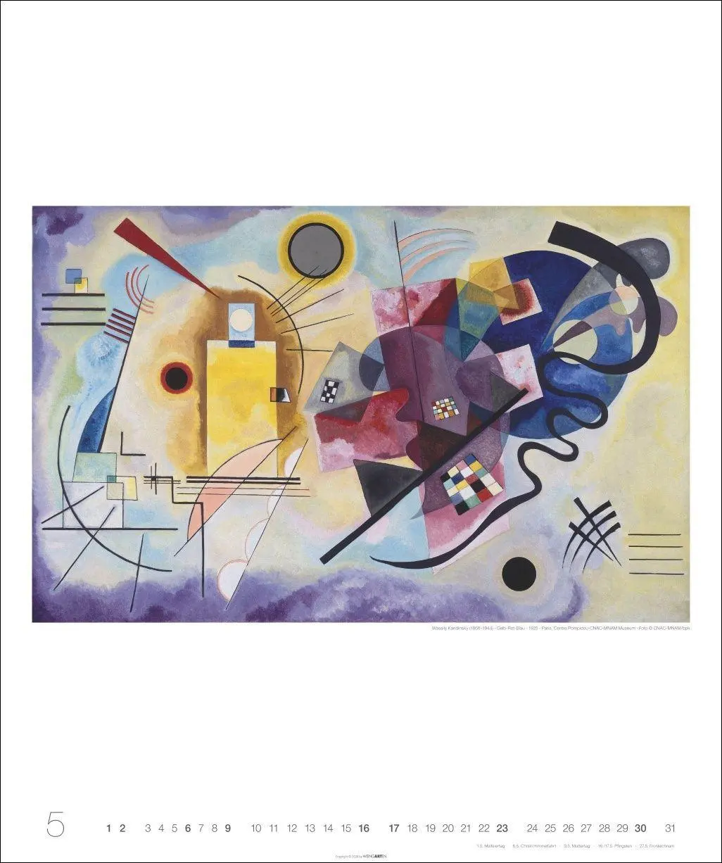 Bild: 9783839904107 | Wassily Kandinsky Edition Kalender 2027 | Wassily Kandinsky | Kalender