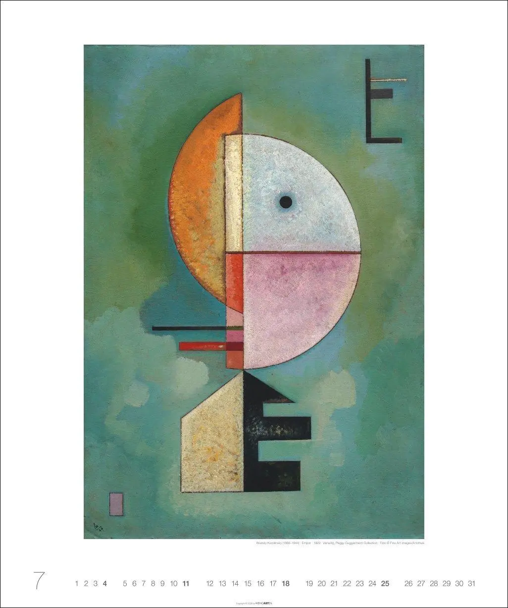 Bild: 9783839904107 | Wassily Kandinsky Edition Kalender 2027 | Wassily Kandinsky | Kalender