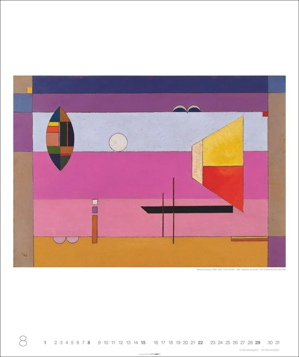 Bild: 9783839904107 | Wassily Kandinsky Edition Kalender 2027 | Wassily Kandinsky | Kalender