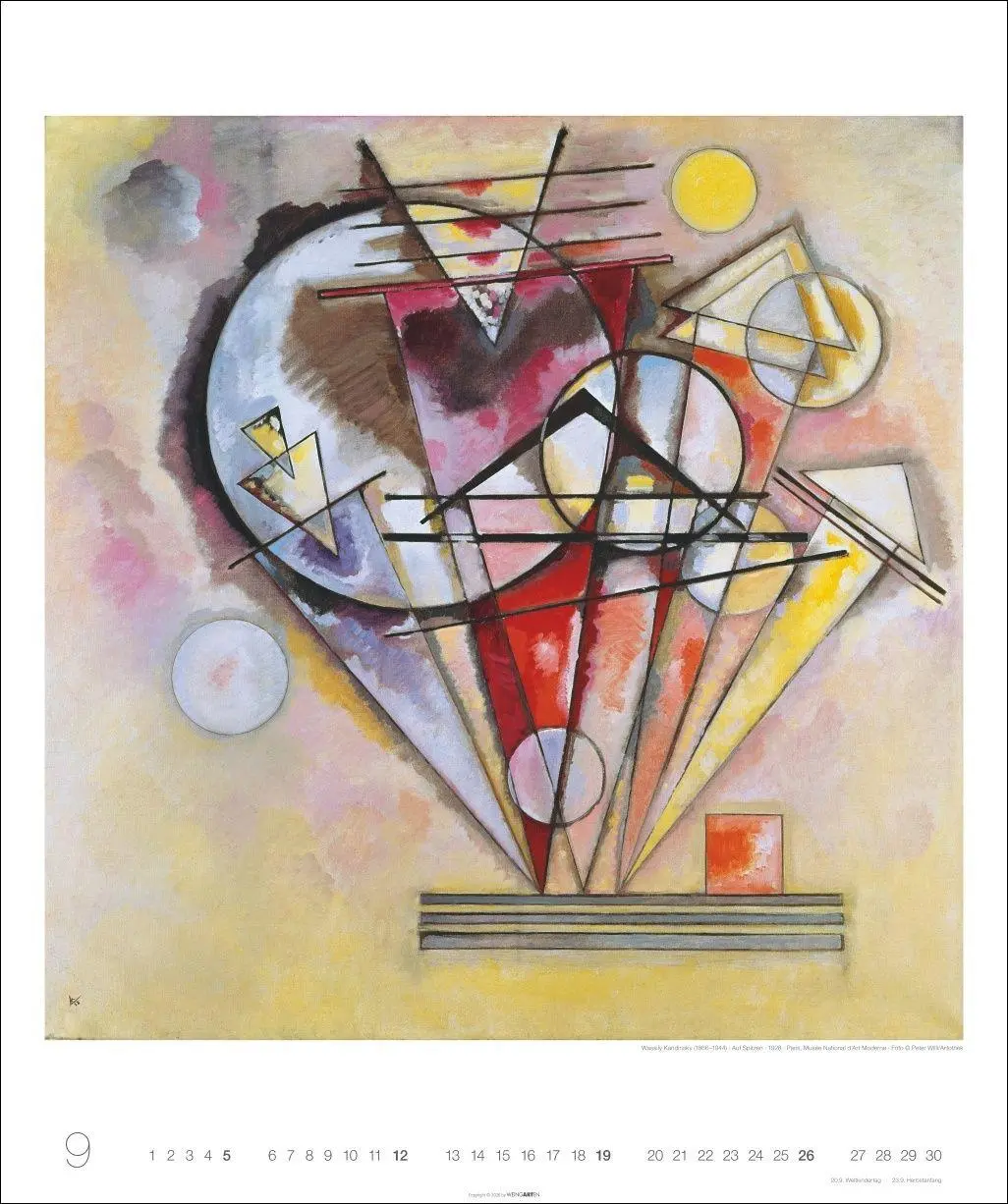 Bild: 9783839904107 | Wassily Kandinsky Edition Kalender 2027 | Wassily Kandinsky | Kalender