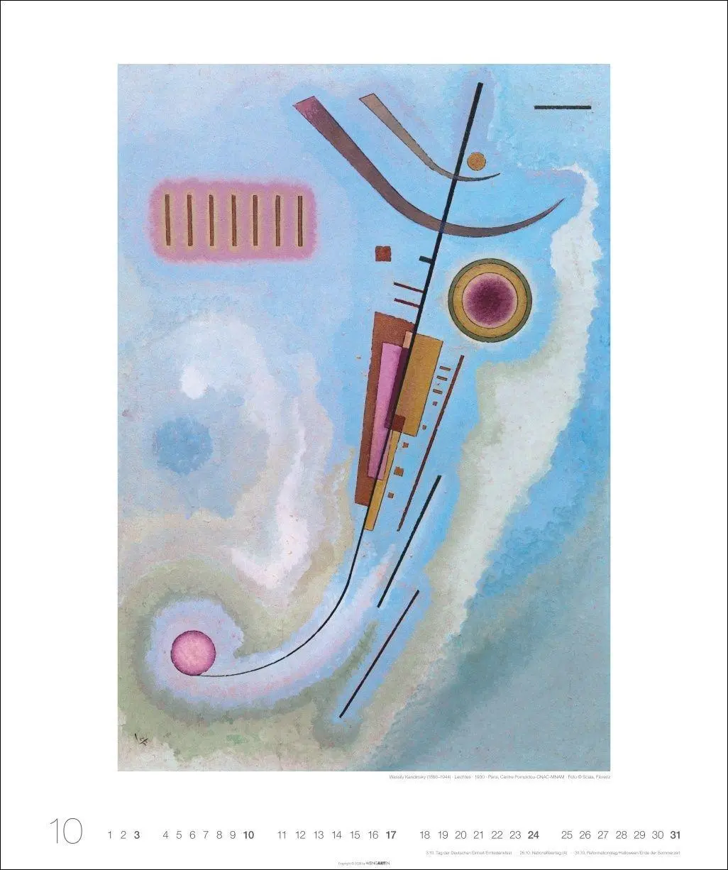 Bild: 9783839904107 | Wassily Kandinsky Edition Kalender 2027 | Wassily Kandinsky | Kalender