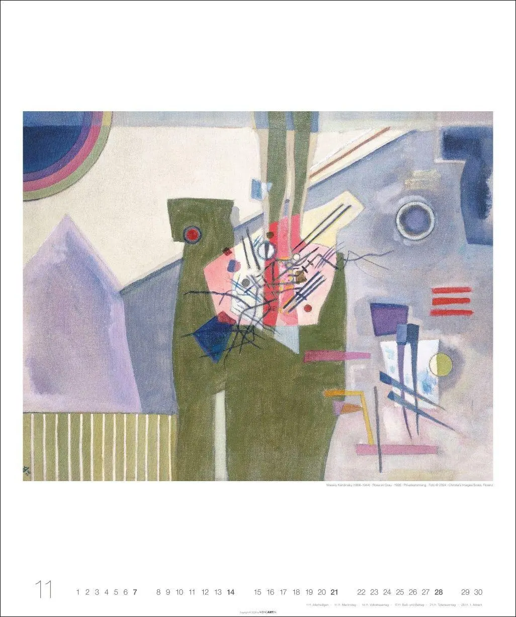Bild: 9783839904107 | Wassily Kandinsky Edition Kalender 2027 | Wassily Kandinsky | Kalender