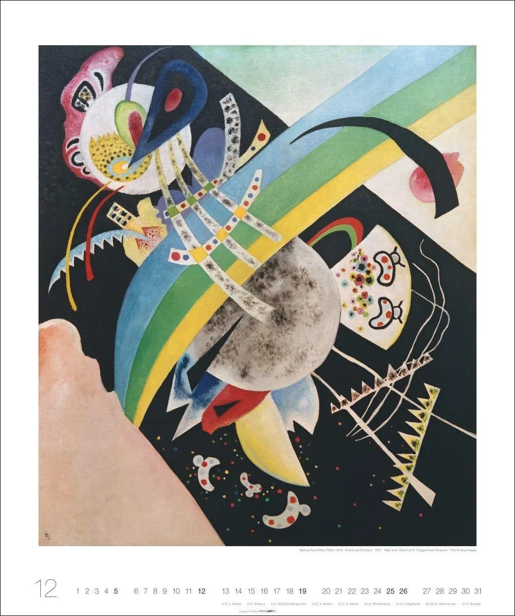Bild: 9783839904107 | Wassily Kandinsky Edition Kalender 2027 | Wassily Kandinsky | Kalender