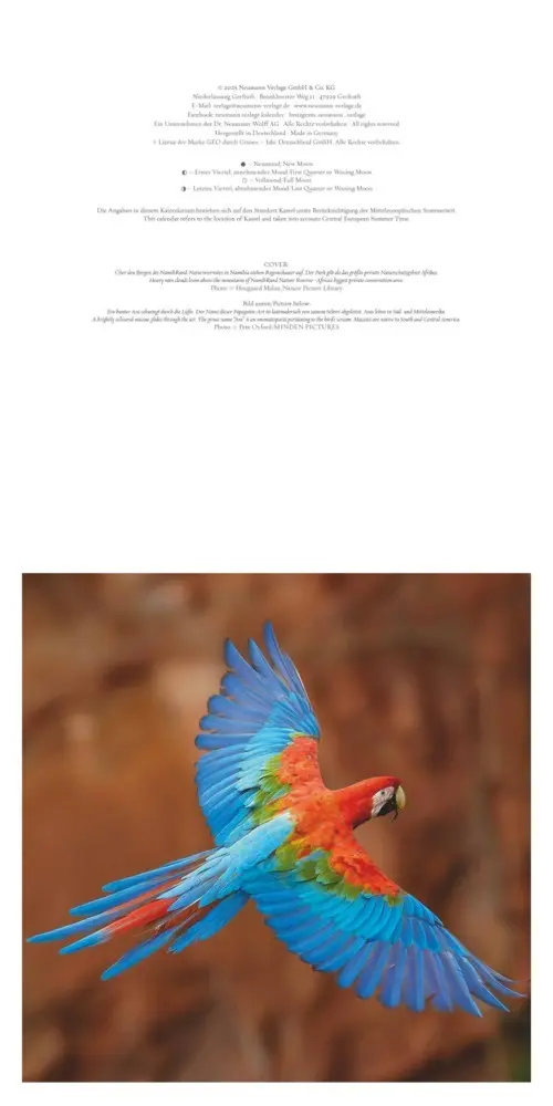 Bild: 4069095004207 | GEO - Amazing Nature 2026 - Wandkalender 30x30 cm (offen 30x60 cm),...